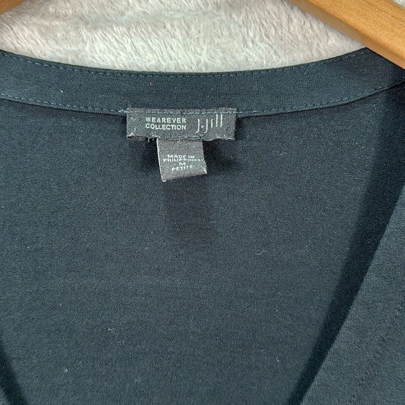 J. Jill 3/4 Sleeve Cardigan Women’s Size Medium Petite - Picture 3 of 4